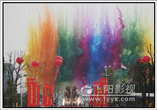 武汉开业庆典仪式摄像 武汉国际服务外包企业公园开园仪式(图9)