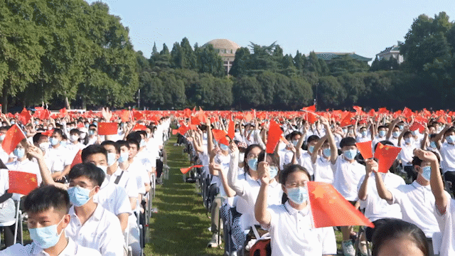武汉大学2021年开学典礼(图1) 武汉大学2021年开学典礼(图1)